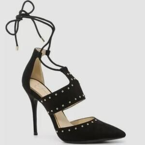 Jessica Simpson Black Studded Heels90
